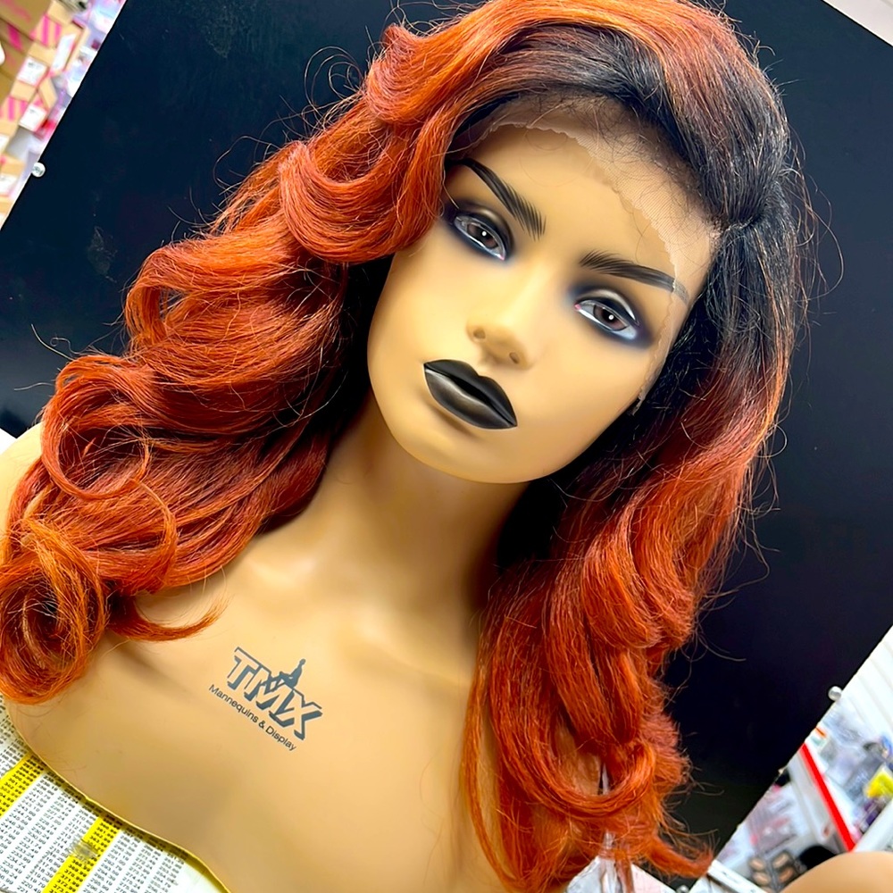 Beautiful copper lace front